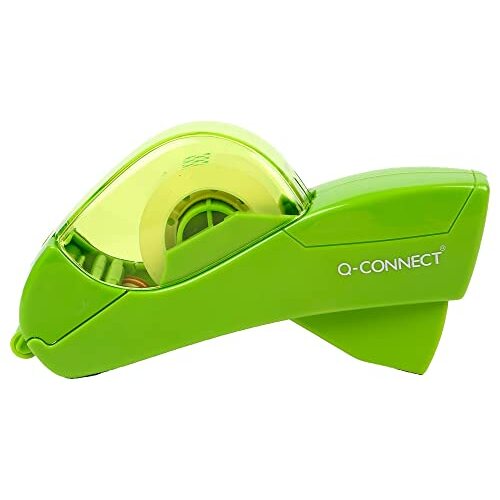 Portarrollos automático para celo de 12 mm y 19 mm, incluye 2 cintas adhesivas - Q-Connect Portarrollos automático para celo de 12 mm y 19 mm, incluye 2 cintas adhesivas - Q-Connect