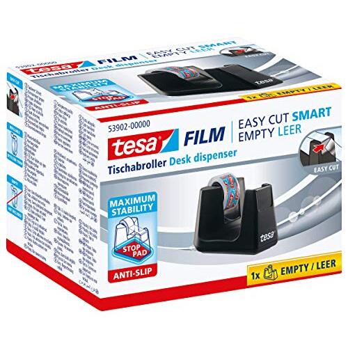 Dispensador adhesivo para rollos de celo de 33 m - Tesa Easy Cut Smart Dispensador adhesivo para rollos de celo de 33 m - Tesa Easy Cut Smart
