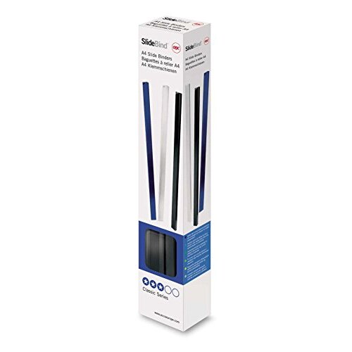 Rexel GBC - Lomeras de encuadernación DIN A4 5 mm (caja 25) color negro Rexel GBC - Lomeras de encuadernación DIN A4 5 mm (caja 25) color negro