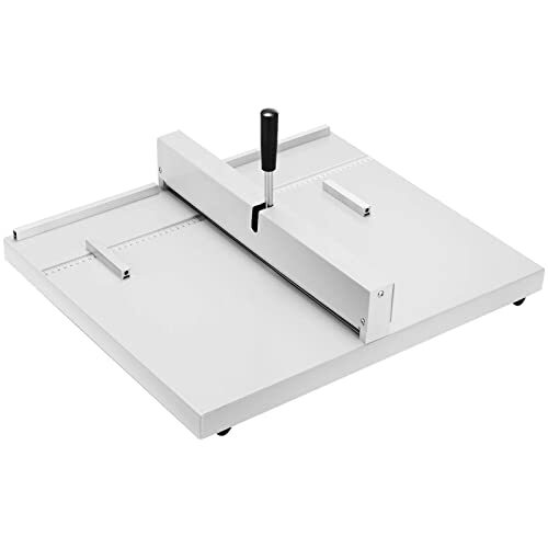 VEVOR - Plegadora de papel manual con ancho máximo plegable de 460 mm, estructura en metal, mango ergonómico