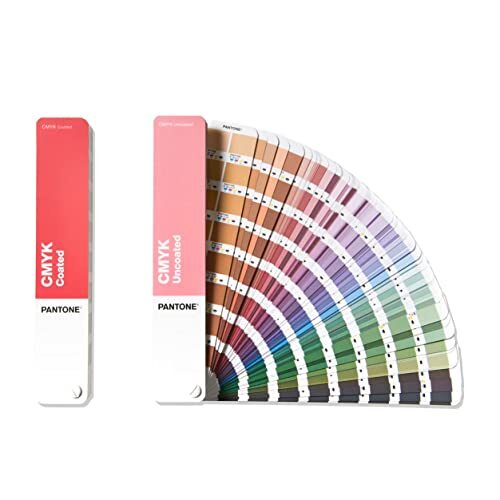 Guía de colores Pantone CMYK, modelo GP5101C, recubierto y sin revestimiento