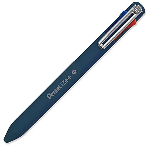 Bolígrafo Pentel iZee de 4 colores, grosor de trazo de 0.5 mm, recargable Bolígrafo Pentel iZee de 4 colores, grosor de trazo de 0.5 mm, recargable