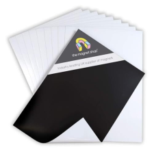 Pack de 10 hojas de papel fotográfico magnético con acabado mate de formato A4