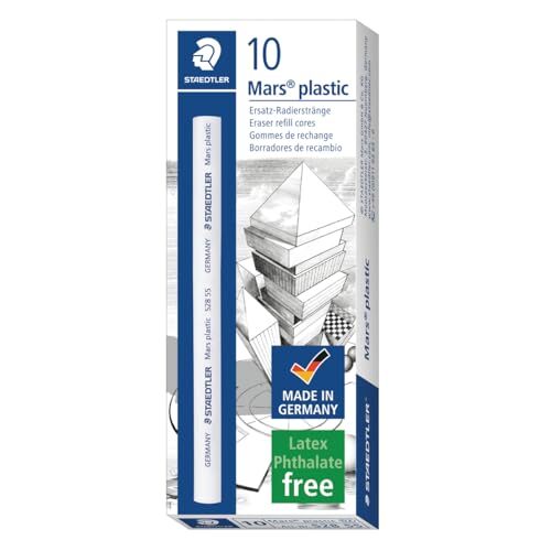 Caja 10 recambios para portagomas Staedtler Mars plastic Caja 10 recambios para portagomas Staedtler Mars plastic