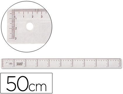 regla 50 cm