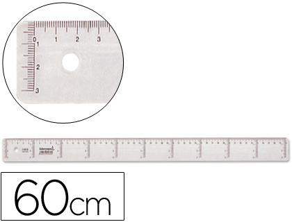 regla 60 cm