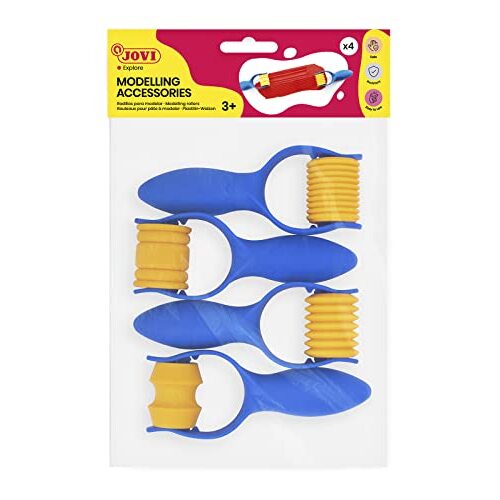 Jovi - Rodillos para marcar y modelar pasta de manualidades Jovi - Rodillos para marcar y modelar pasta de manualidades