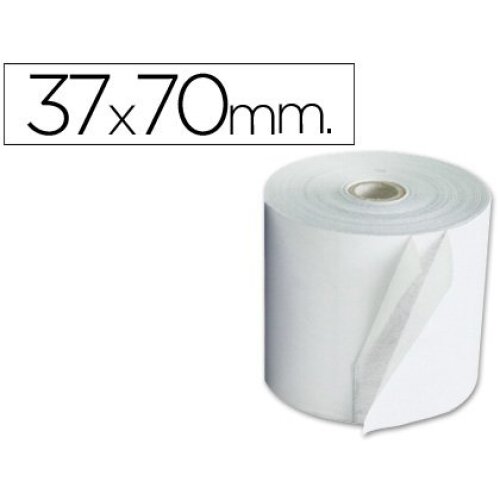 Pack 10 rollos papel electra, 37 mm × ø 70 mm, sin bisfenol a Pack 10 rollos papel electra, 37 mm × ø 70 mm, sin bisfenol a