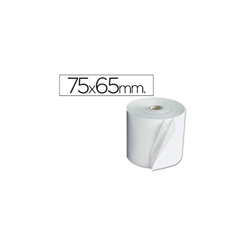 Pack 10 rollos papel electra, ø 65 mm × 75 mm, sin bisfenol a Pack 10 rollos papel electra, ø 65 mm × 75 mm, sin bisfenol a