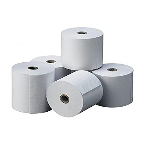 Fabrisa - Pack 10 rollos papel térmico para sumadora, 60×55 mm, 36 m Fabrisa - Pack 10 rollos papel térmico para sumadora, 60×55 mm, 36 m