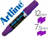Rotulador para pizarra borrable en húmedo Artline 12 mm violeta