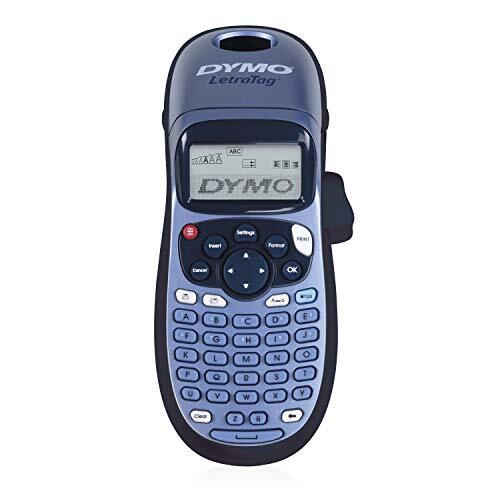 Dymo LetraTag LT-100H - Rotuladora portátil con teclado ABC Dymo LetraTag LT-100H - Rotuladora portátil con teclado ABC