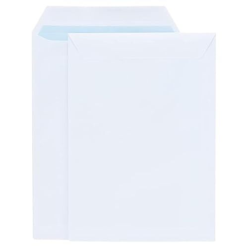 Caja 250 bolsas blancas 260x360 mm, solapa, tira de silicona Caja 250 bolsas blancas 260x360 mm, solapa, tira de silicona