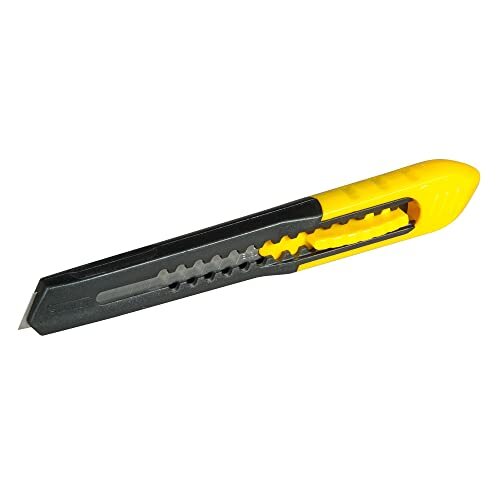 Cúter Stanley Snap & Off de 9 mm, en plástico abs de alta resistencia Cúter Stanley Snap & Off de 9 mm, en plástico abs de alta resistencia