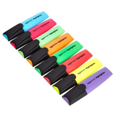 Amazon Basics - Subrayadores fluorescentes en 8 colores intensos