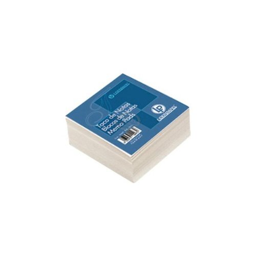Taco de notas cuadradas blancas, sin encolar 95 × 90 × 40 mm, papel blanco 80 g Taco de notas cuadradas blancas, sin encolar 95 × 90 × 40 mm, papel blanco 80 g