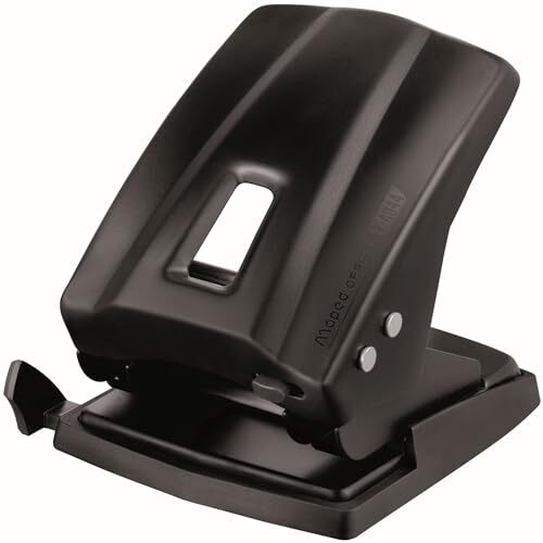 Maped Essentials - Taladro metal 40-45 hojas, 2 agujeros, regleta de formatos y depósito confeti Maped Essentials - Taladro metal 40-45 hojas, 2 agujeros, regleta de formatos y depósito confeti
