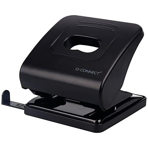 Taladro con regleta deslizante para 27 hojas - QConnect Taladro con regleta deslizante para 27 hojas - QConnect