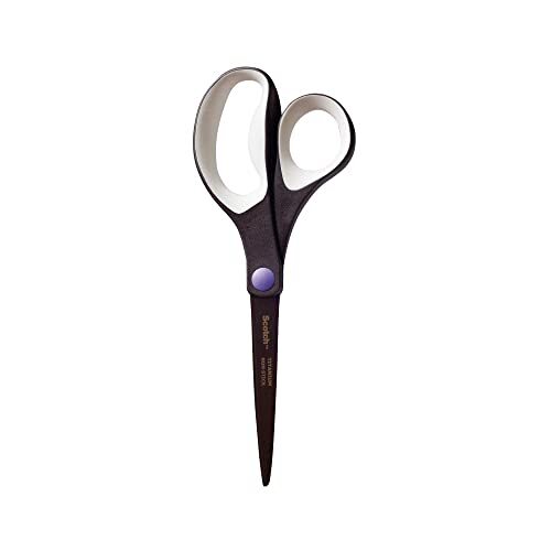 Tijeras profesionales de precisión, corte suave, con hojas negras antiadherentes - Scotch Titanium Tijeras profesionales de precisión, corte suave, con hojas negras antiadherentes - Scotch Titanium