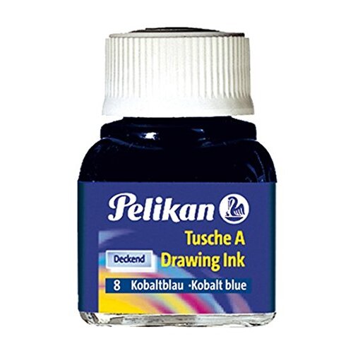 Tinta azul cobalto Pelikan, bote 10 ml Tinta azul cobalto Pelikan, bote 10 ml