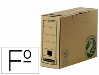 Caja archivo Fellowes Natura folio lomo estándar de 10 cm