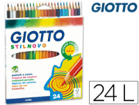 Lápices Colores Giotto Stilnovo. Caja 24 Lápices