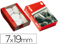 Caja 1000 etiquetas colgantes Apli 383 de 7x19 mm