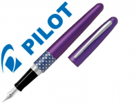 Pluma Pilot MR Urban Retro Pop, color violeta