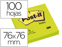 Taco Notas  Post-It 76x76 Verde Neón