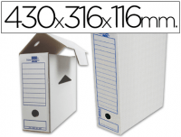 Caja de archivo definitivo desmontable para papel continuo