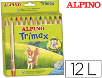 Alpino Trimax Jumbo de 12 colores