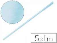 Papel Kraft de embalar azul cielo en rollo 100 cm×5 m