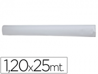 Mantel blanco en rollo 1,20x25 m
