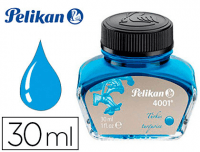 Tintero Pelikan® 4001 30 ml, tinta para estilográfica turquesa