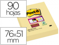 Taco individual notas Post-it 51x76 mm SuperSticky