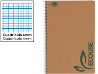 Cuadernos ecológicos de papel reciclado