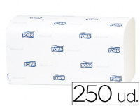Paquete 250 toallas secamanos Tork de doble capa