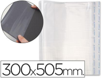 Forralibros adhesivo ajustable de polipropileno 300 × 505 mm