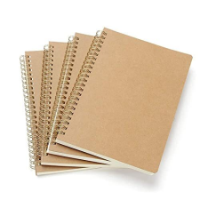 Cuaderno con cubierta kraft 80h/160p A5 - Veesun