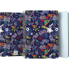 Cuaderno cubierta plástica Grafoplás Bits & Bobs, 80 h, 90 g, folio,