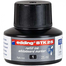 Edding BTK 25 - Tinta para rotuladores de pizarra blanca, frasco de 25 ml, negra, roja, verde o azul