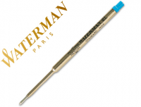 Recambio bolígrafo Waterman, trazo medio, tinta azul
