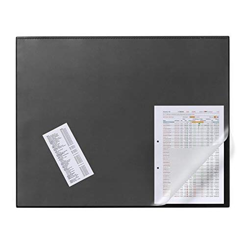Durable - Vade de mesa con tapa transparente 70 × 50 cm, color negro Durable - Vade de mesa con tapa transparente 70 × 50 cm, color negro